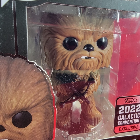 Chewbacca 2022 galactic convention exclusive funko # 513 (nib) - Picture 3 of 7